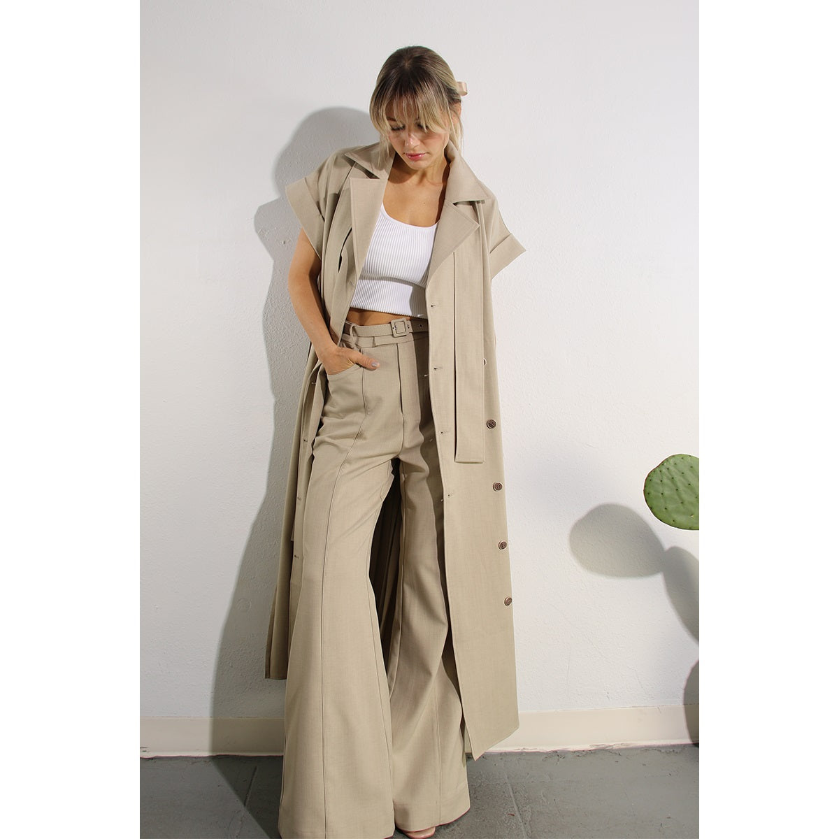 Come-Pleat Me Trousers