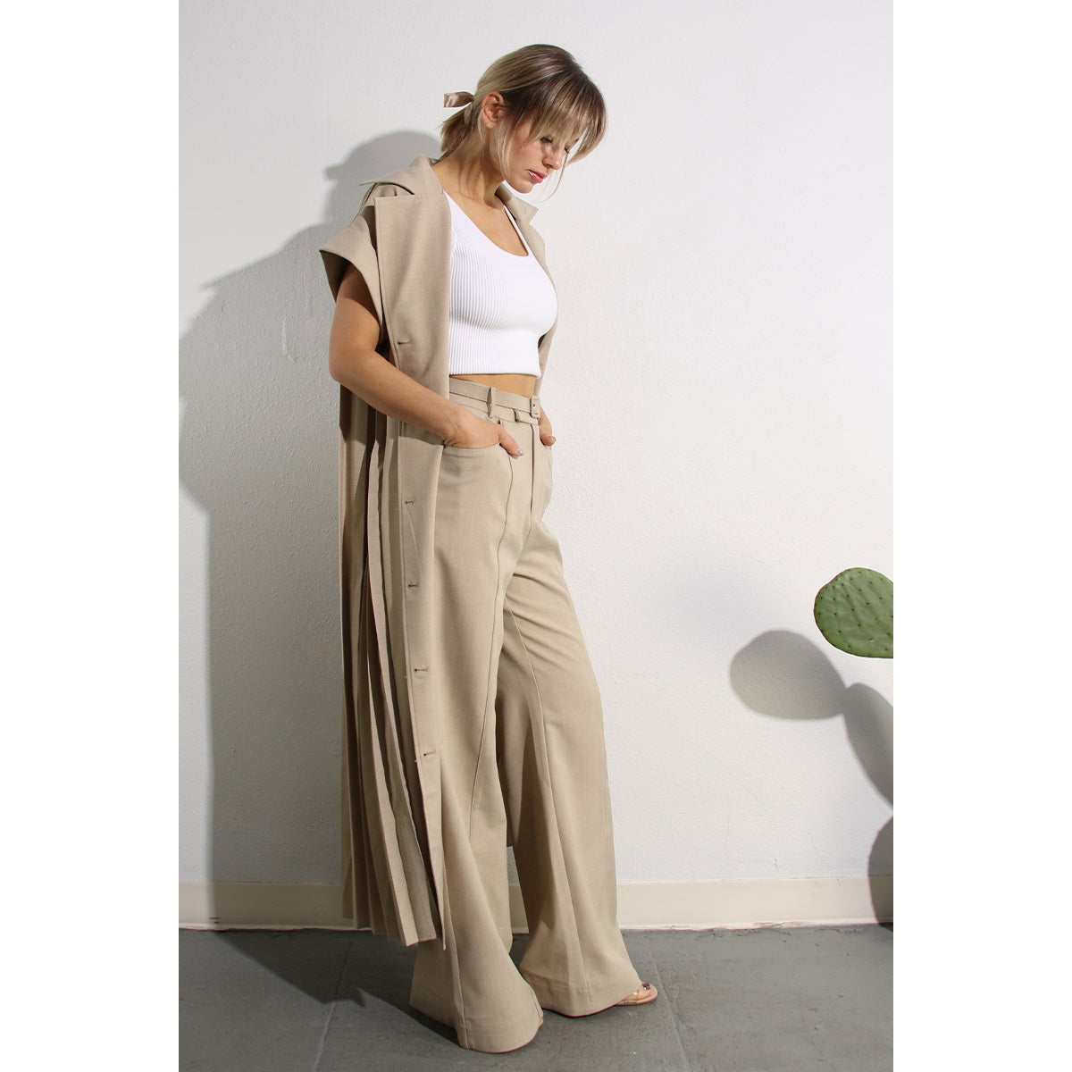 Come-Pleat Me Trousers